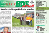 BDS-Aktuell, die Zeitung des BDS-Norderstedt. BDS-Mitglied mit einem PR-Artikel zum Thema Guerilla Marketing.