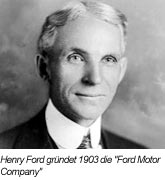 Automobilhersteller Henry Ford gründete 1903 die Ford Motor Company